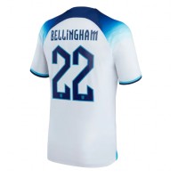 Billiga England Jude Bellingham #22 Hemma fotbollskläder VM 2022 Kortärmad
